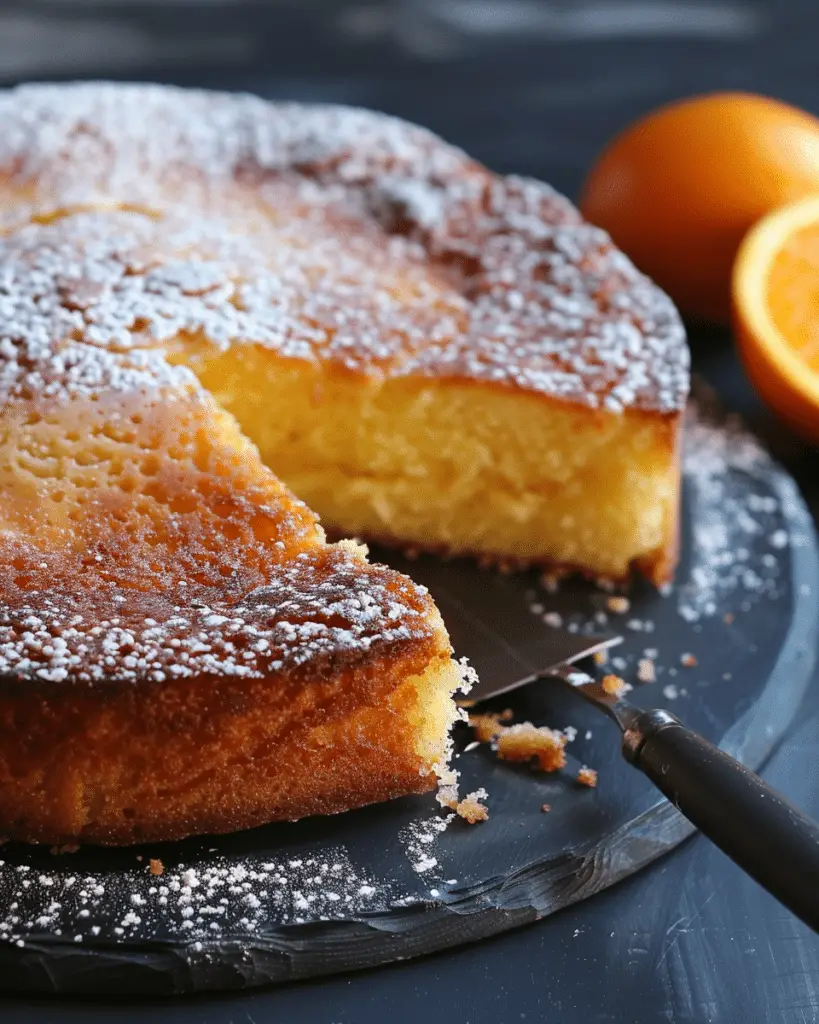 Coconut Flour Orange Cake