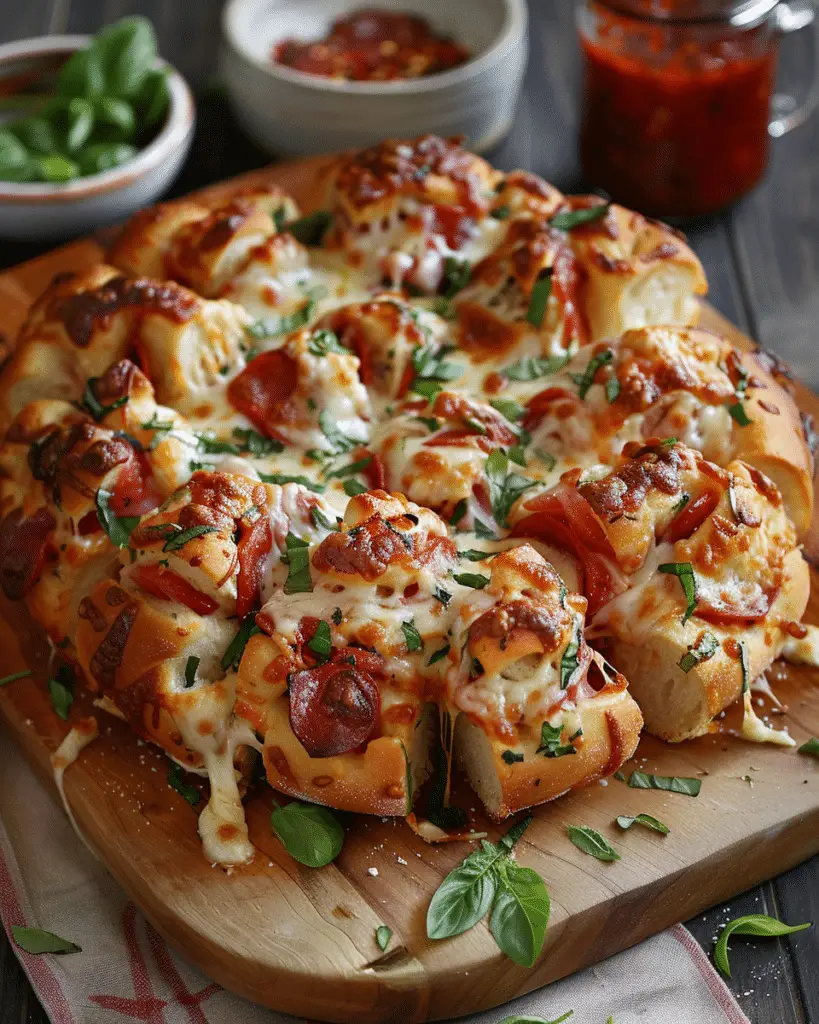 Pizza Pull Apart Bread