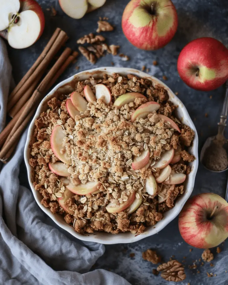 Apple Crisp (Paleo, Vegan, Gluten-Free)