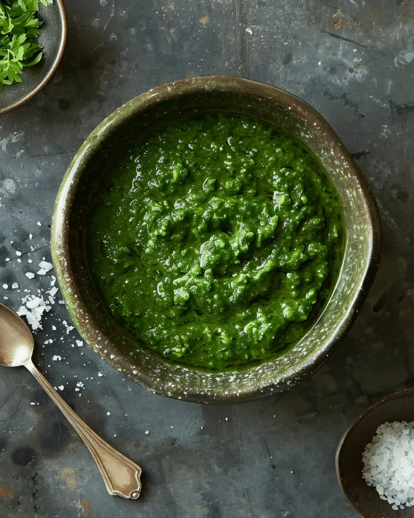 Peruvian Green Sauce