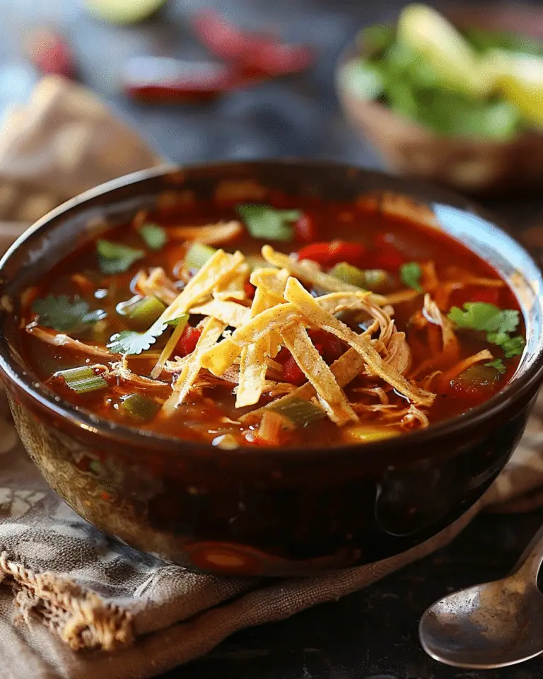 Best  Slow Cooker Chicken Tortilla Soup