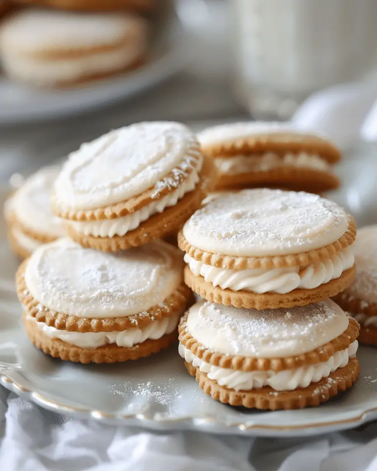 Vanilla Sandwich Cookies