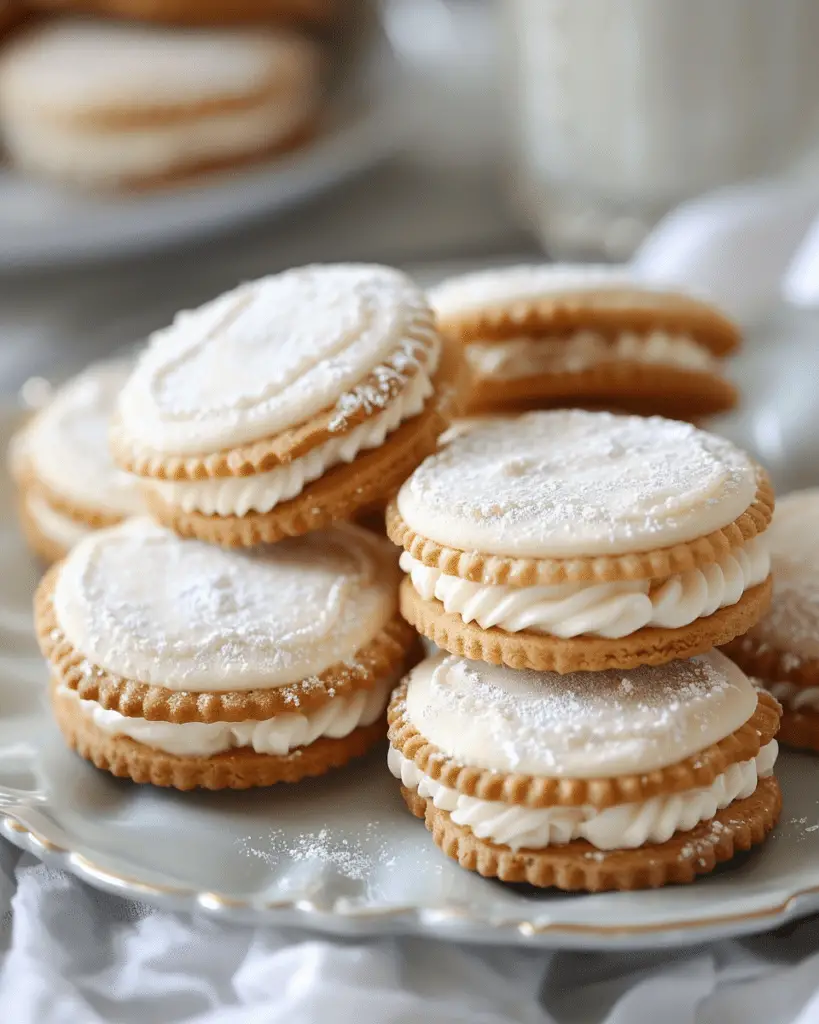 Vanilla Sandwich Cookies