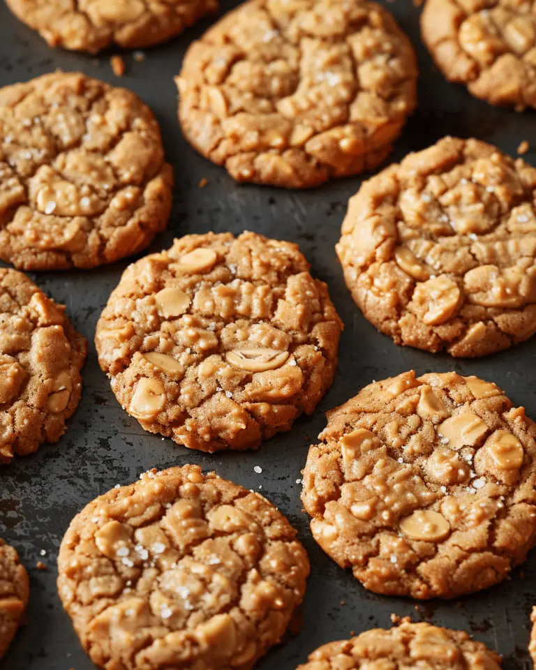 Peanut Butter Cowboy Cookies