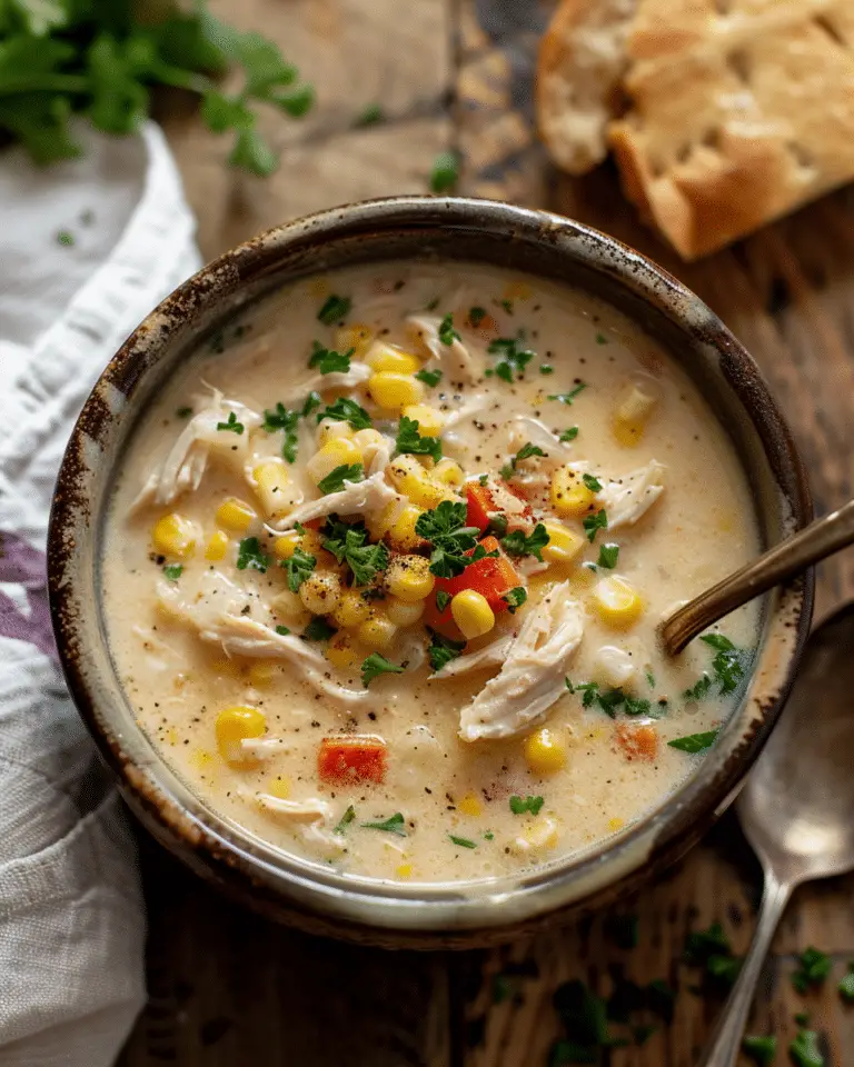 Slow Cooker Turkey Corn Chowder