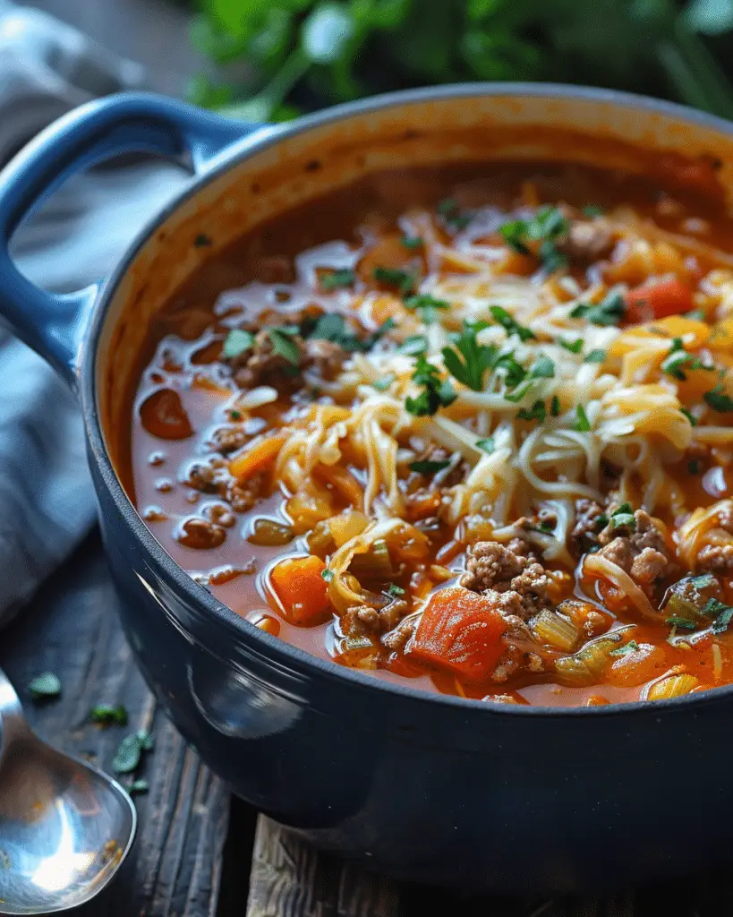 Cabbage Roll Soup