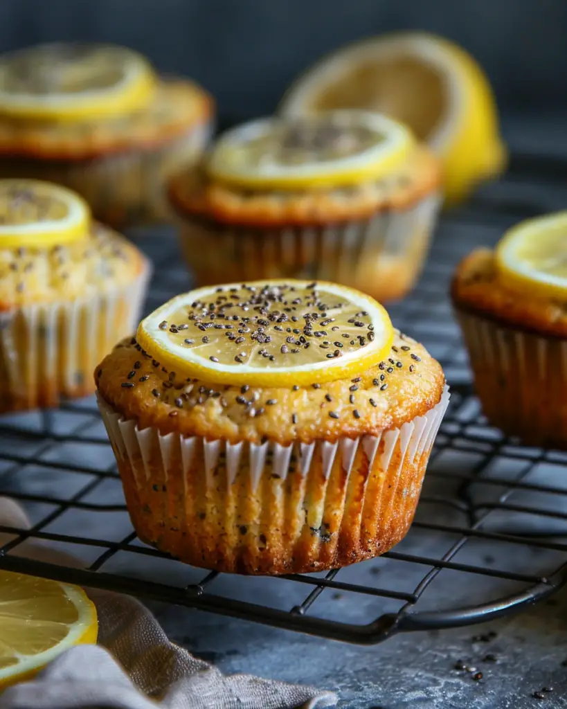 Lemon Chia Seed Muffins (Paleo, Gluten-Free, Dairy-Free, Nut-Free)