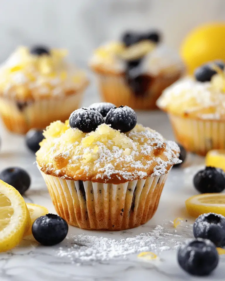 Lemon Blueberry Muffins