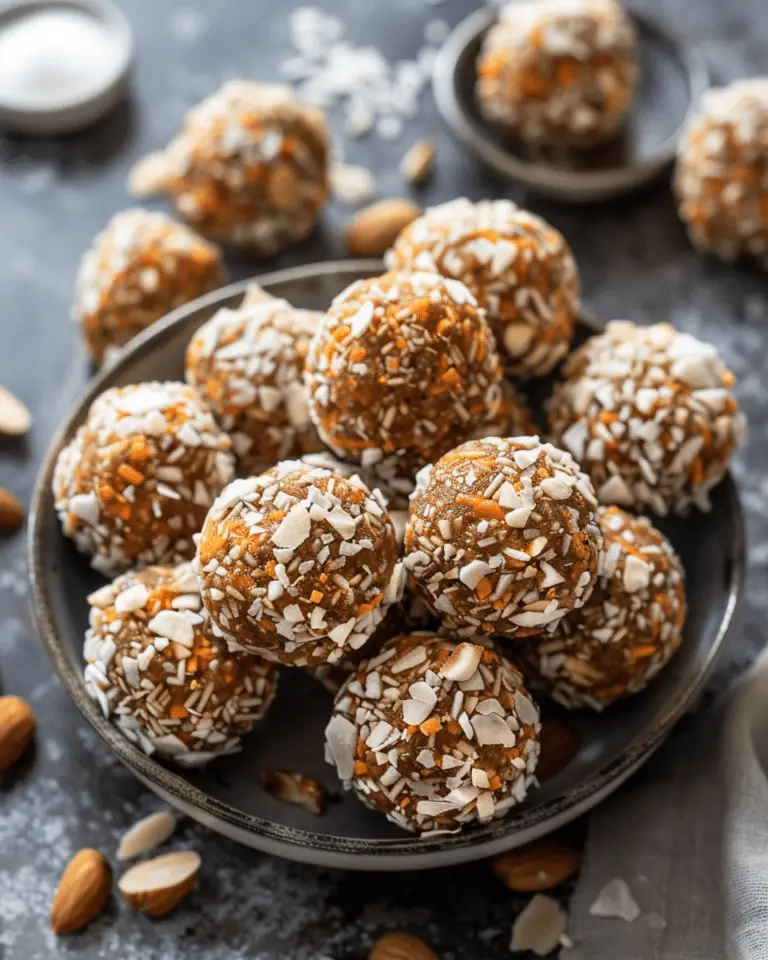 Carrot Energy Balls