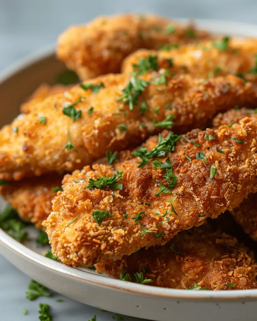 Crispy Baked Chicken Tenders
