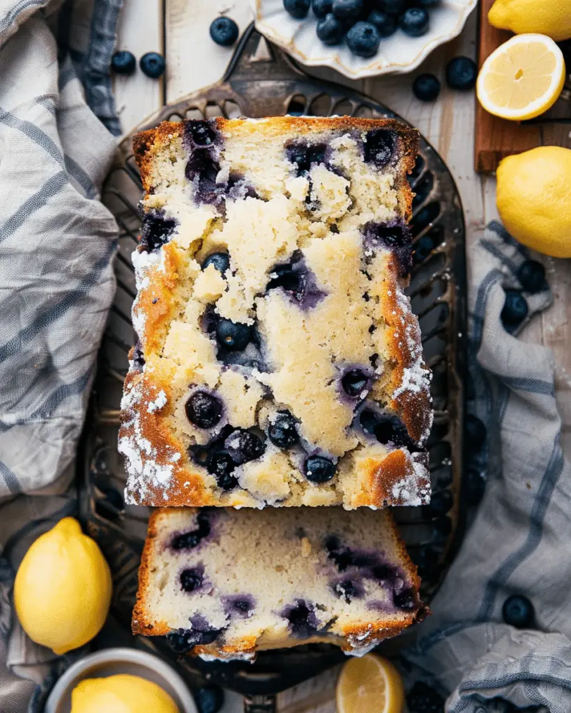 Lemon Blueberry Bread