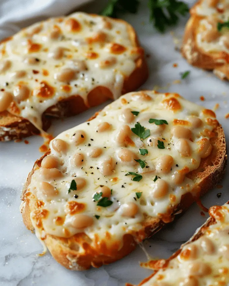 Cheesy Bean Toast