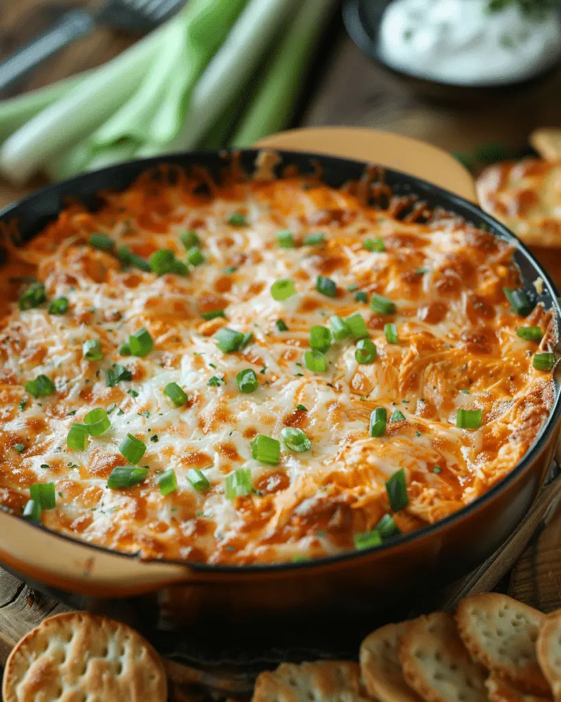Gluten Free Buffalo Chicken Dip