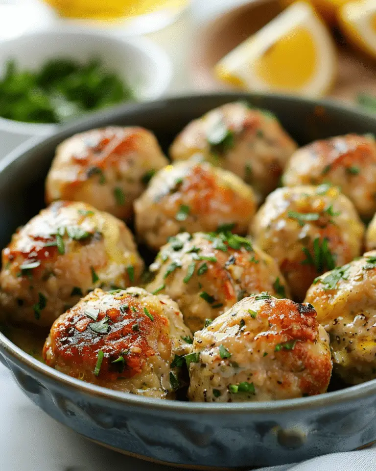 Best  Turkey, Spinach & Cheese Meatballs