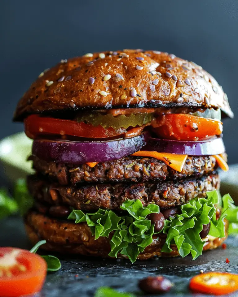 Best Black Bean Burger