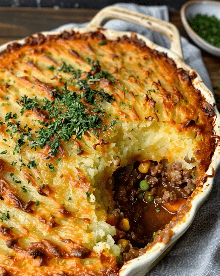 Homemade Shepherd’s Pie