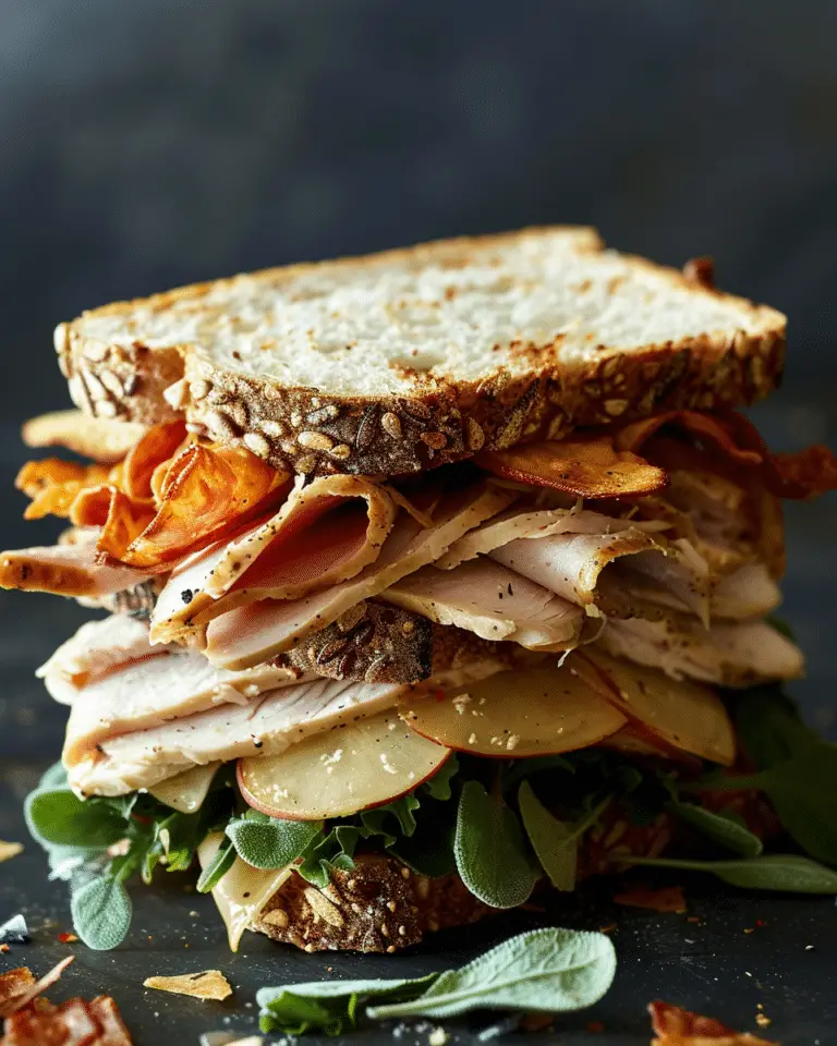 Leftover Turkey Sandwich