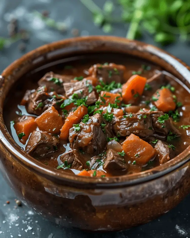 Crock Pot Beef Stew