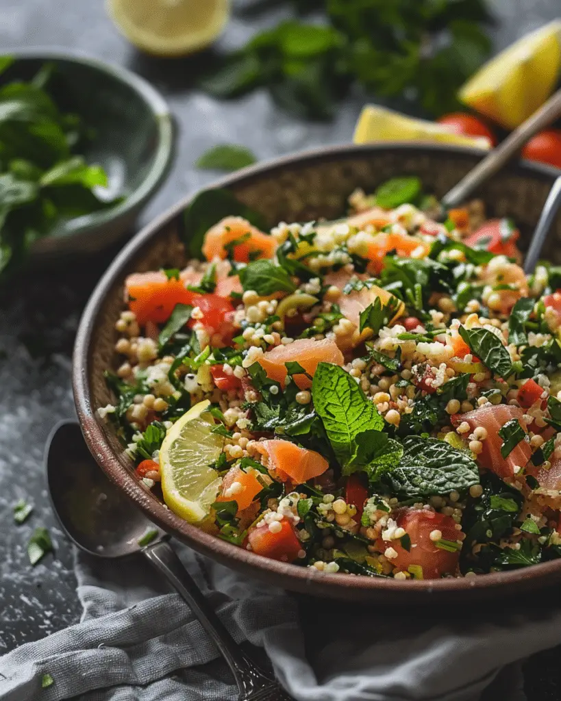 Smoked Tuna Tabbouleh