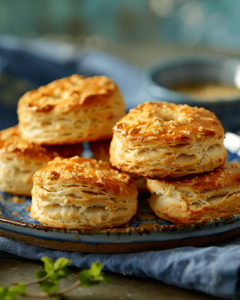Salted Pretzel Honey Butter Biscuits
