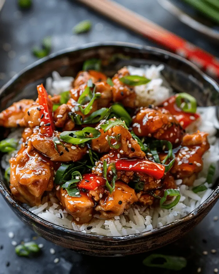 Hot Honey Chicken Bowls