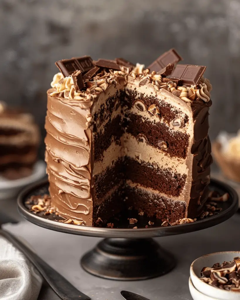 Snickers Cake