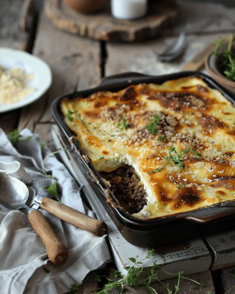 Traditional Greek Moussaka