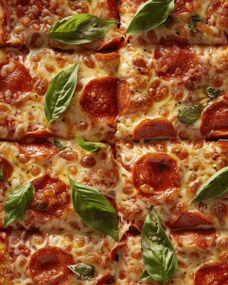 Sfincione Sicilian Pizza