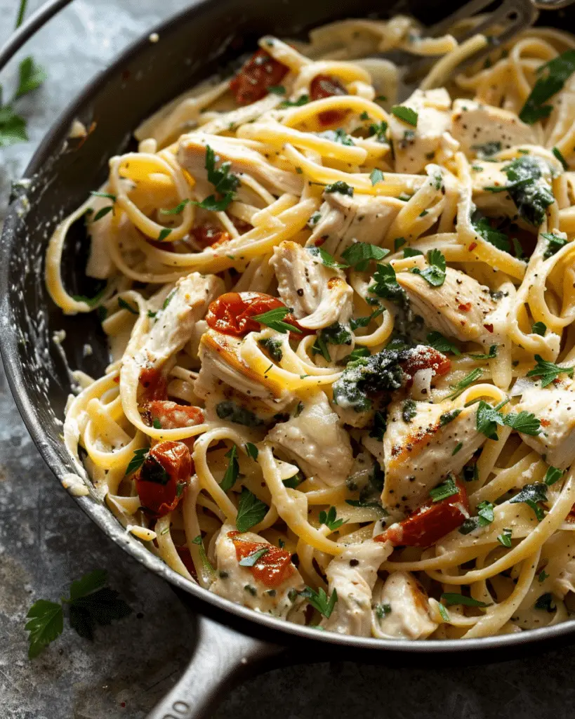 Marry Me Chicken Pasta