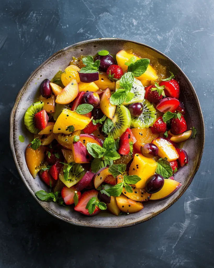 Griddled Fruit Salad
