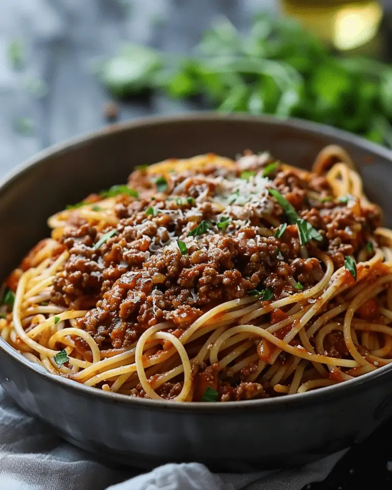 Greek Spaghetti Bolognese (Makaronia me Kima)