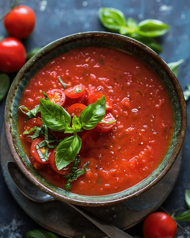 Caprese Gazpacho