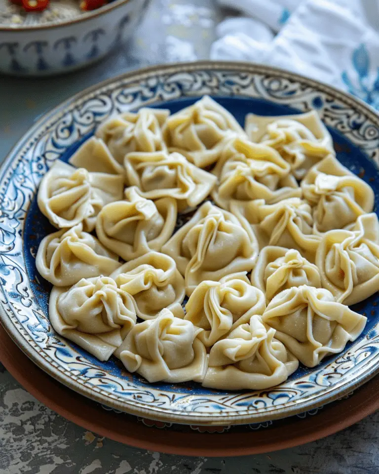 Yalanci Manti (Turkish Pasta)