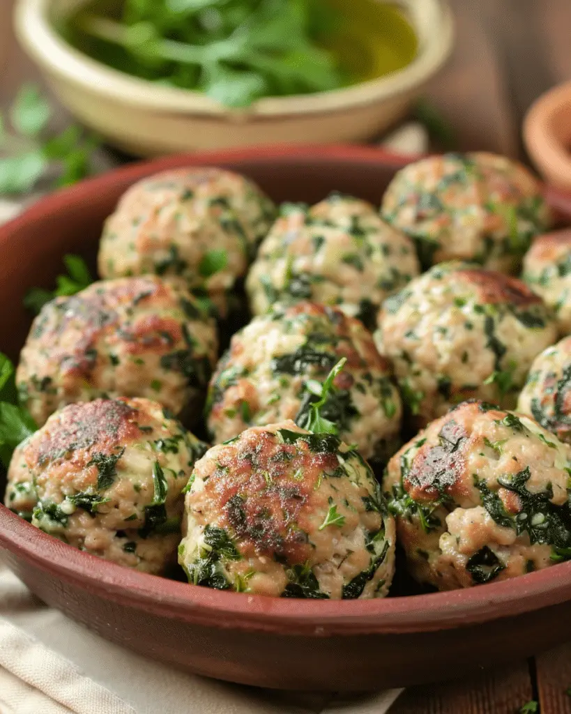 Chicken Piccata Meatballs