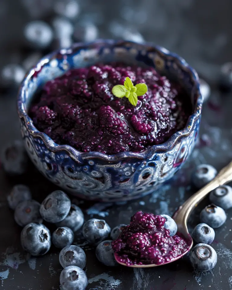 Blueberry Chia Jam Recipe