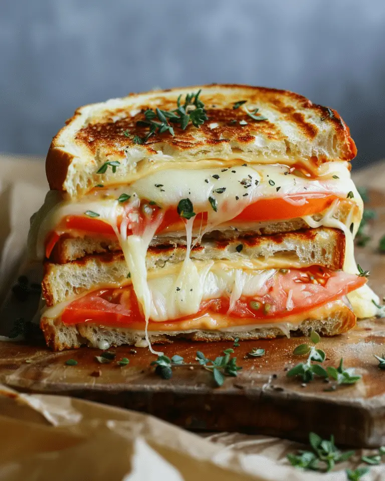 Everything Cheddar, Tomato, and Brie Grilled Cheese