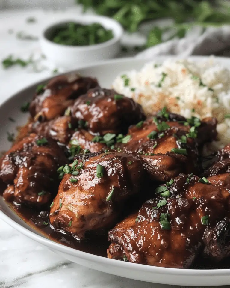 Filipino Chicken Adobo Recipe
