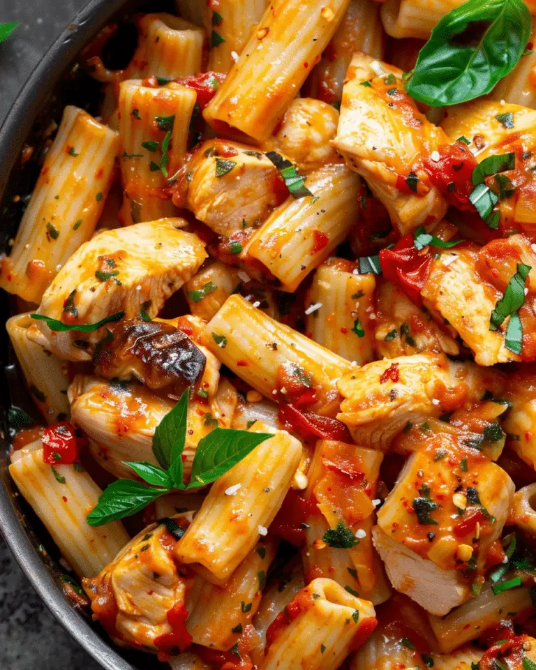 Tuscan Chicken Rigatoni