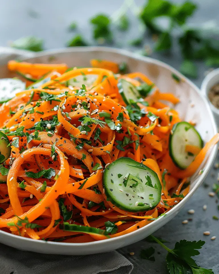 Carrot and Cucumber Salad (Easy, Crisp & Seriously Good)