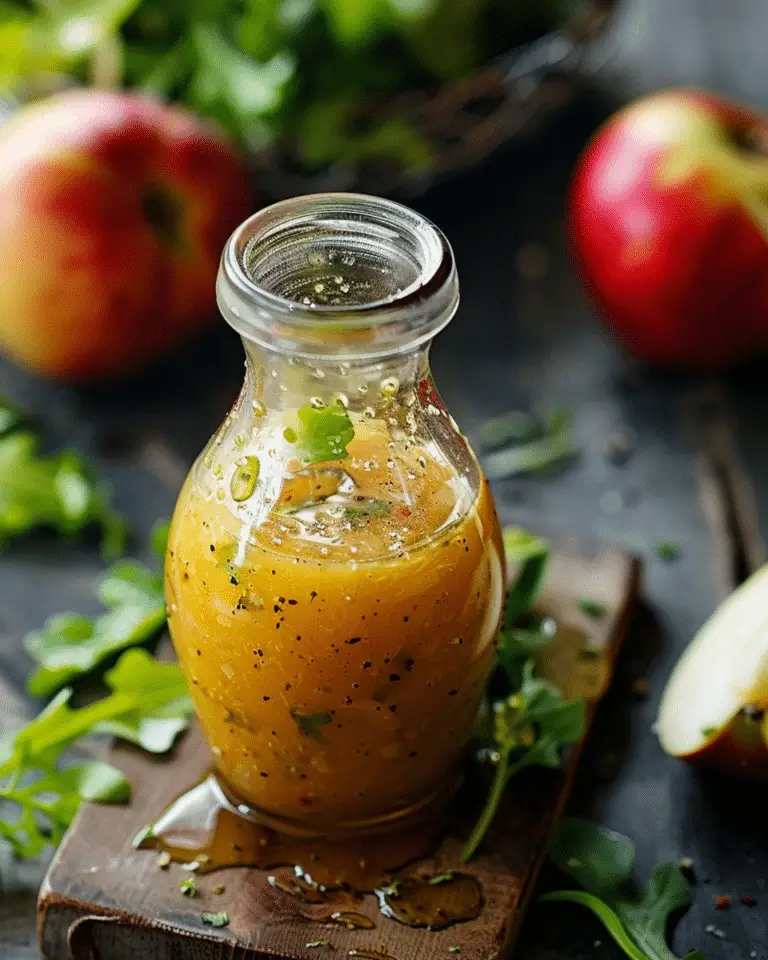Tangy Apple Cider Vinaigrette Dressing