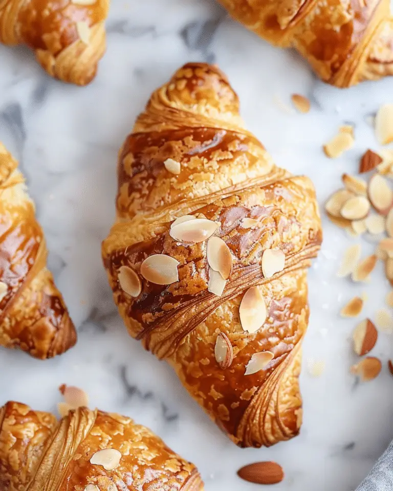 Easy Almond Croissants Recipe