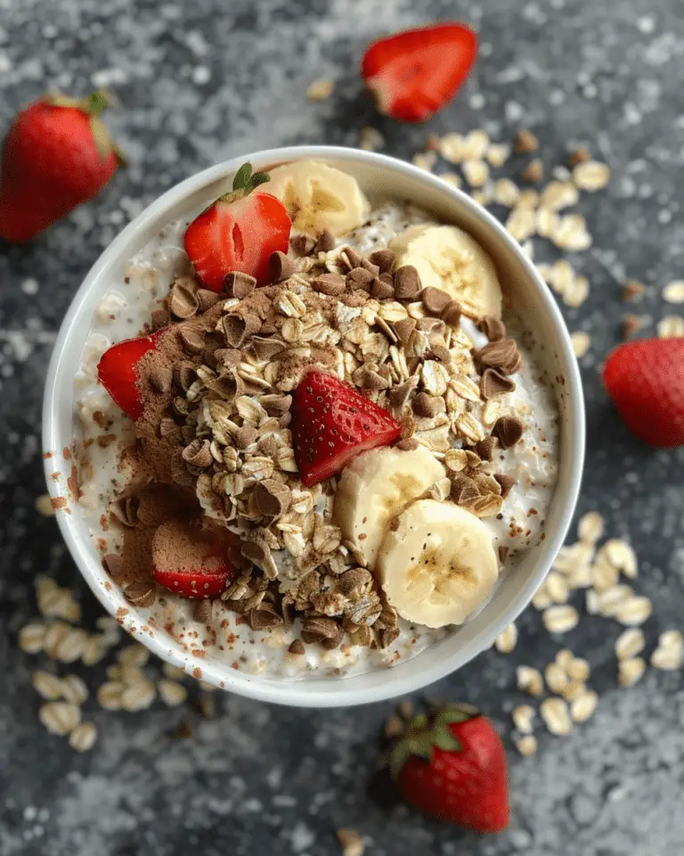 High Protein Overnight Oats