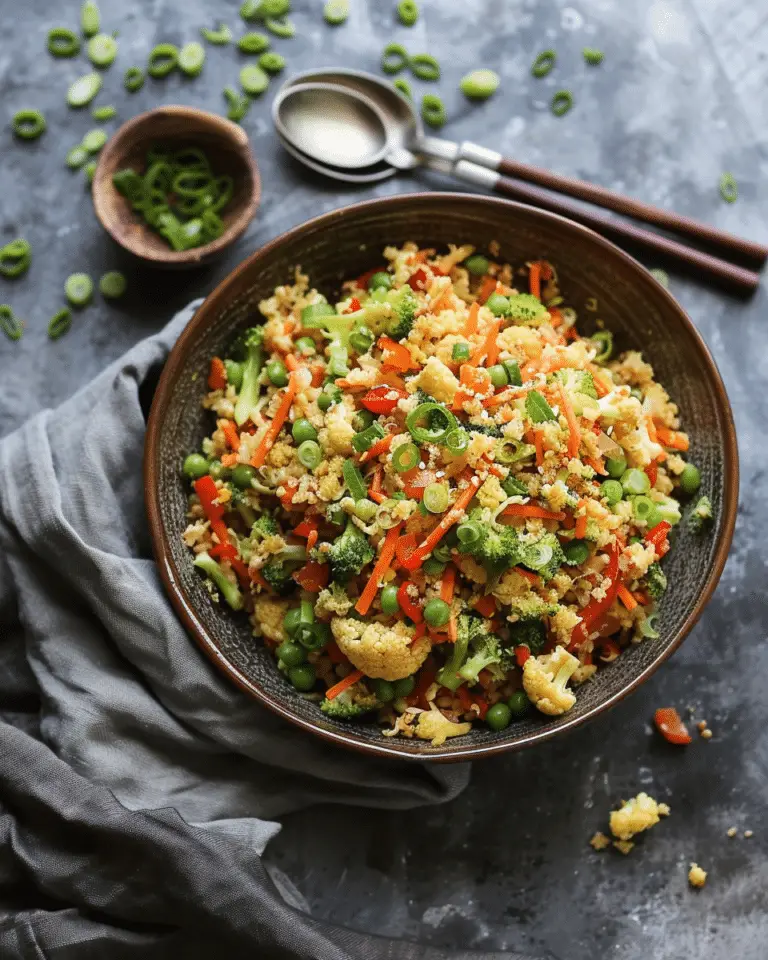 Cauliflower Fried Rice Recipe