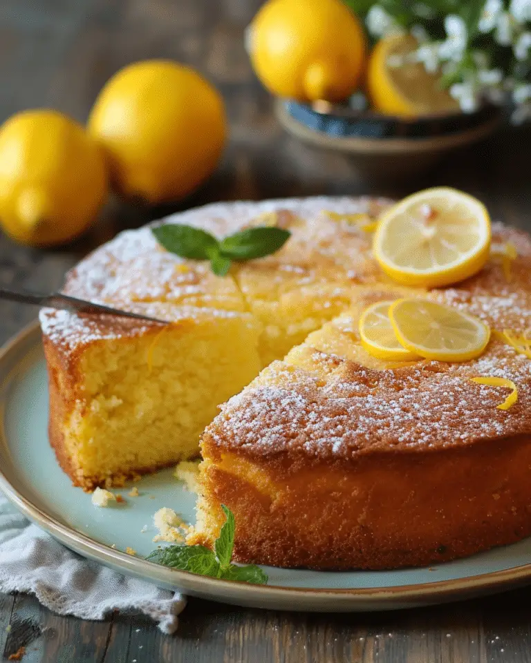 Gluten Free Lemon Cake