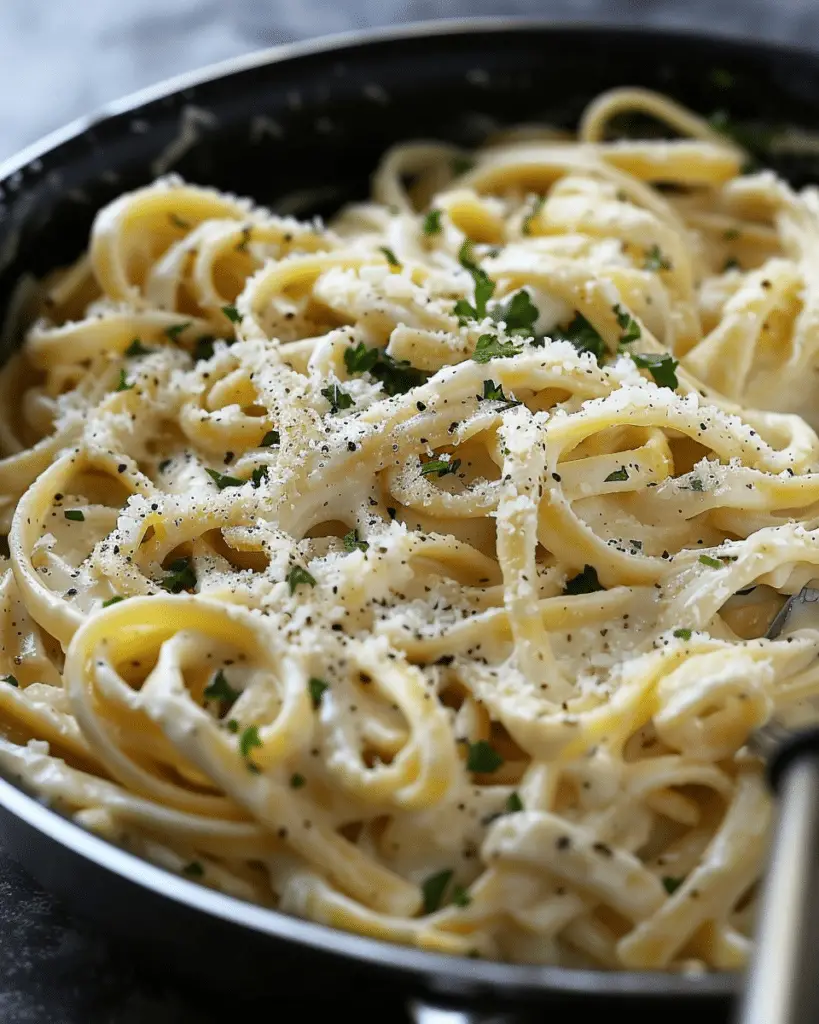 One Pot Creamy Garlic Pasta (Just 20 Minutes!)