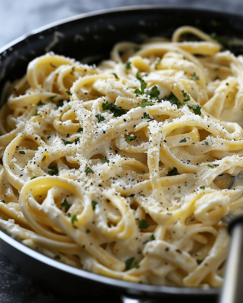One Pot Creamy Garlic Pasta (Just 20 Minutes!)