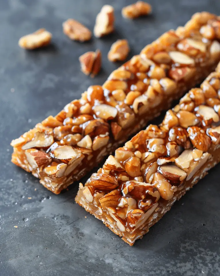 Salted Nut Roll Bars