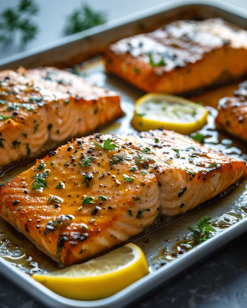 Honey Lemon Salmon
