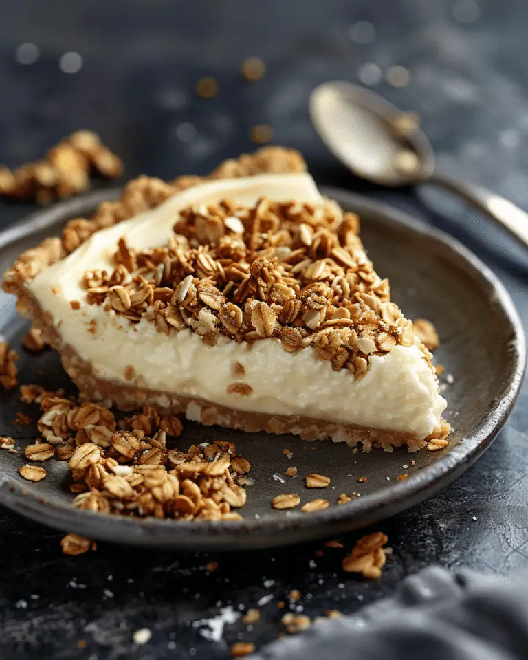 Protein Pie with Granola (Quakeropita)