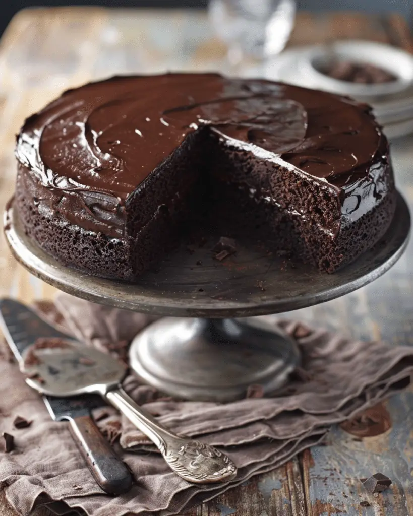Chocolate Cake in 10 Minutes